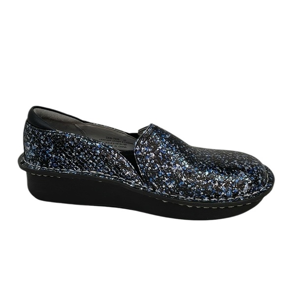 ALEGRIA Shoes Debra Blue Racer Slip On Comfort Clog Size 37 or 7 - Picture 9 of 11